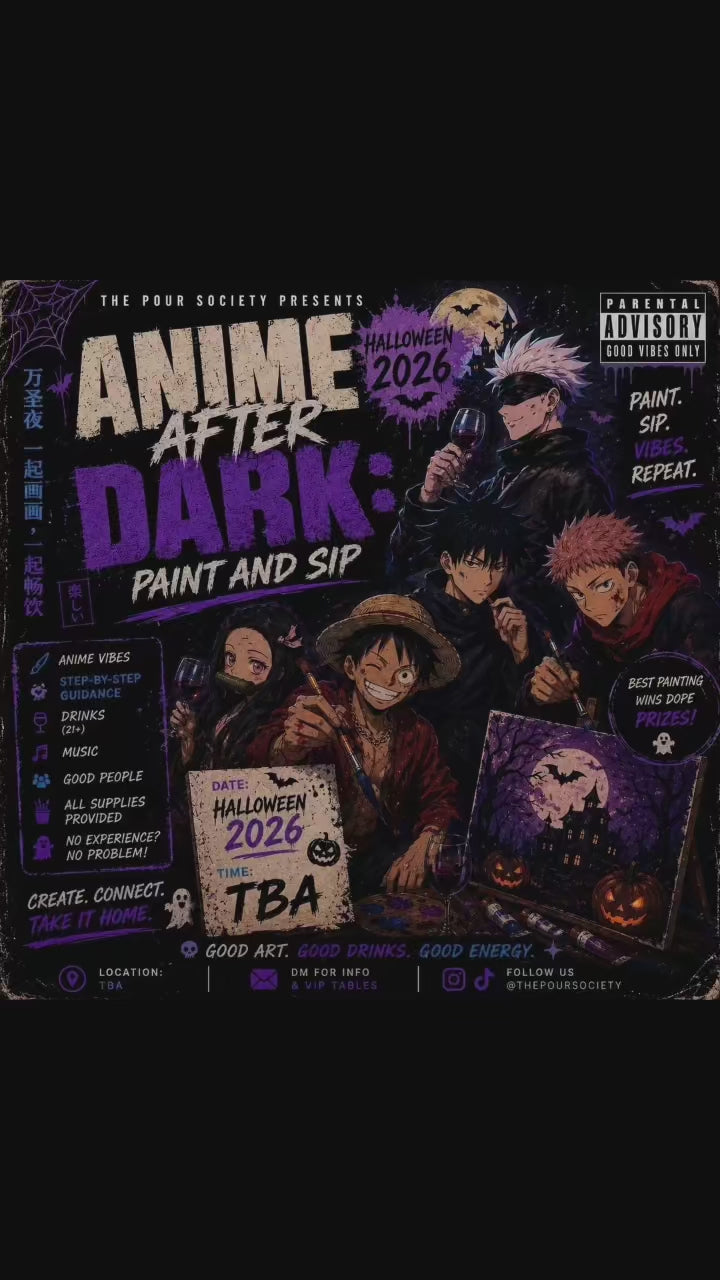 Anime After Dark: Paint & Sip